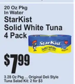SuperFresh StarKist Solid White Tuna offer