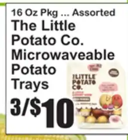 SuperFresh The Little Potato Co. Microwaveable Potato Trays offer