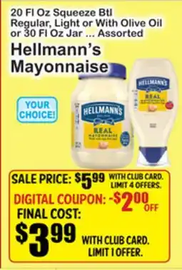 SuperFresh Hellmann's Mayonnaise offer