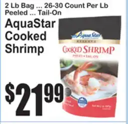 SuperFresh AquaStar Cooked Shrimp offer