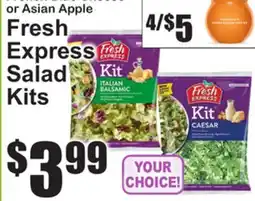 SuperFresh Fresh Express Salad Kits offer