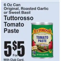 SuperFresh TUTTOROSSO TOMATO PASTE offer