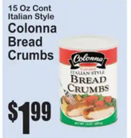 SuperFresh Colonna Bread Crumbs offer