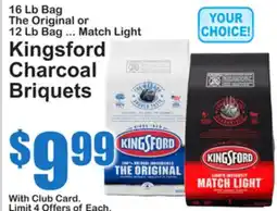SuperFresh Kingsford Charcoal Briquets offer