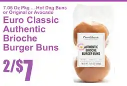 SuperFresh Euro Classic Authentic Brioche Burger Buns offer