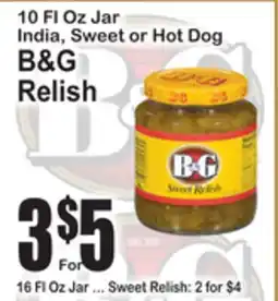 SuperFresh B&G Relish offer