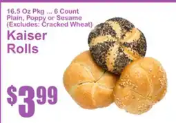 SuperFresh Kaiser Rolls offer