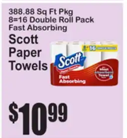 SuperFresh Scott Paper Towels offer