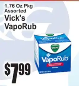 SuperFresh Vick's VapoRub offer