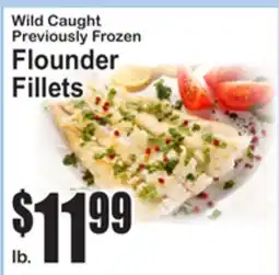 SuperFresh Wild Caught Previously Frozen Flounder Fillets offer