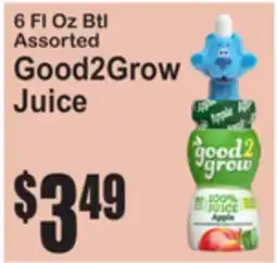 SuperFresh 6 Fl Oz Btl Assorted Good2Grow Juice offer
