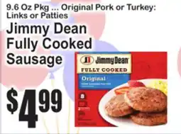 SuperFresh Jimmy Dean Fully Cooked Sausage offer