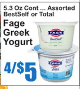 SuperFresh Fage Greek Yogurt offer