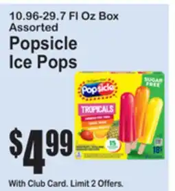 SuperFresh Popsicle Ice Pops offer