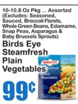 SuperFresh Birds Eye Steamfresh Plain Vegetables offer