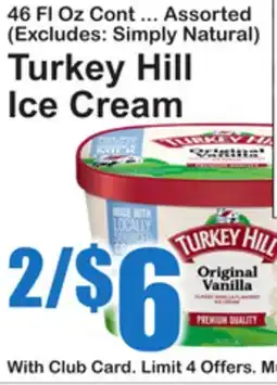 SuperFresh Turkey Hill Ice Cream offer