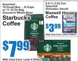 SuperFresh Starbucks Coffee offer