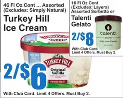 SuperFresh Turkey Hill Ice Cream offer