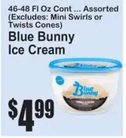 SuperFresh Blue Bunny Ice Cream offer