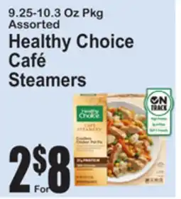 SuperFresh Healthy Choice Café Steamers offer