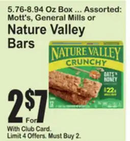 SuperFresh Nature Valley Bars offer