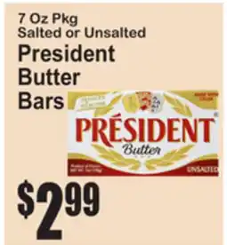 SuperFresh President Butter Bars offer