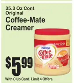SuperFresh Coffee-Mate Creamer offer