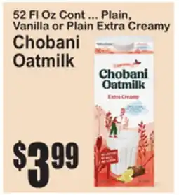 SuperFresh Chobani Oatmilk offer