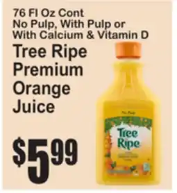 SuperFresh Tree Ripe Premium Orange Juice offer