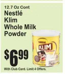 SuperFresh Nestlé Klim Whole Milk Powder offer