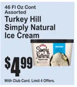 SuperFresh Turkey Hill Simply Natural Ice Cream offer