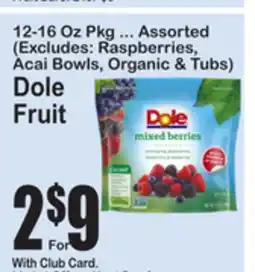 SuperFresh Dole Fruit offer
