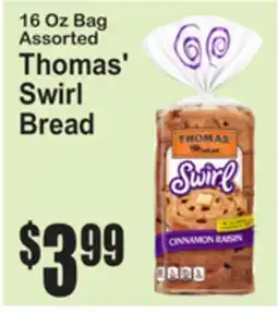 SuperFresh Thomas' Swirl Bread offer