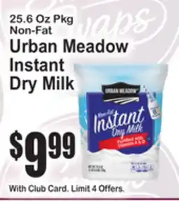 SuperFresh Non-Fat Urban Meadow Instant Dry Milk offer