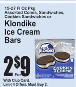 SuperFresh Klondike Ice Cream Bars offer