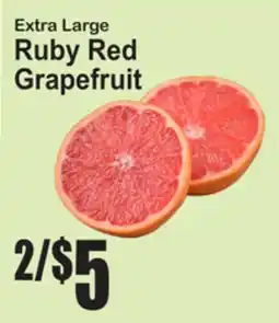 SuperFresh Extra Large Ruby Red Grapefruit offer