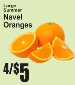 SuperFresh Large Summer Navel Oranges offer