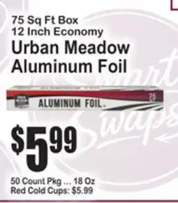 SuperFresh 75 Sq Ft Box 12 Inch Economy Urban Meadow Aluminum Foil offer
