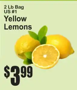 SuperFresh Yellow Lemons offer