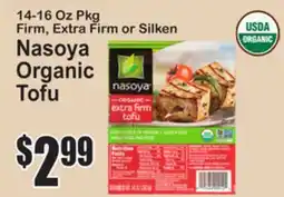 SuperFresh Nasoya Organic Tofu offer