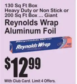 SuperFresh Reynolds Wrap Aluminum Foil offer