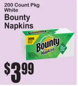 SuperFresh Bounty Napkins offer