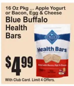 SuperFresh Blue Buffalo Health Bars offer