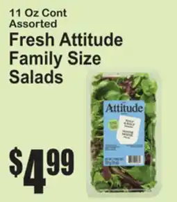 SuperFresh Fresh Attitude Family Size Salads offer