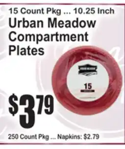 SuperFresh Urban Meadow Compartment Plates offer
