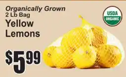 SuperFresh Organically Grown Yellow Lemons offer