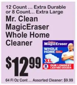 SuperFresh Mr. Clean MagicEraser Whole Home Cleaner offer
