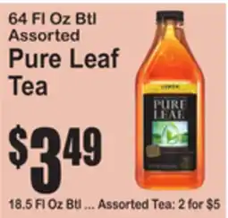 SuperFresh 64 Fl Oz Btl Assorted Pure Leaf Tea offer
