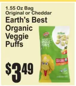 SuperFresh Earth's Best Organic Veggie Puffs offer