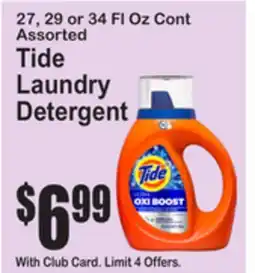 SuperFresh Tide Laundry Detergent offer